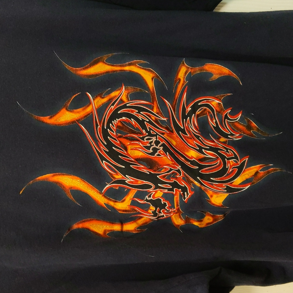 Awesome Dragon tee men's XL - Picture 5 of 5